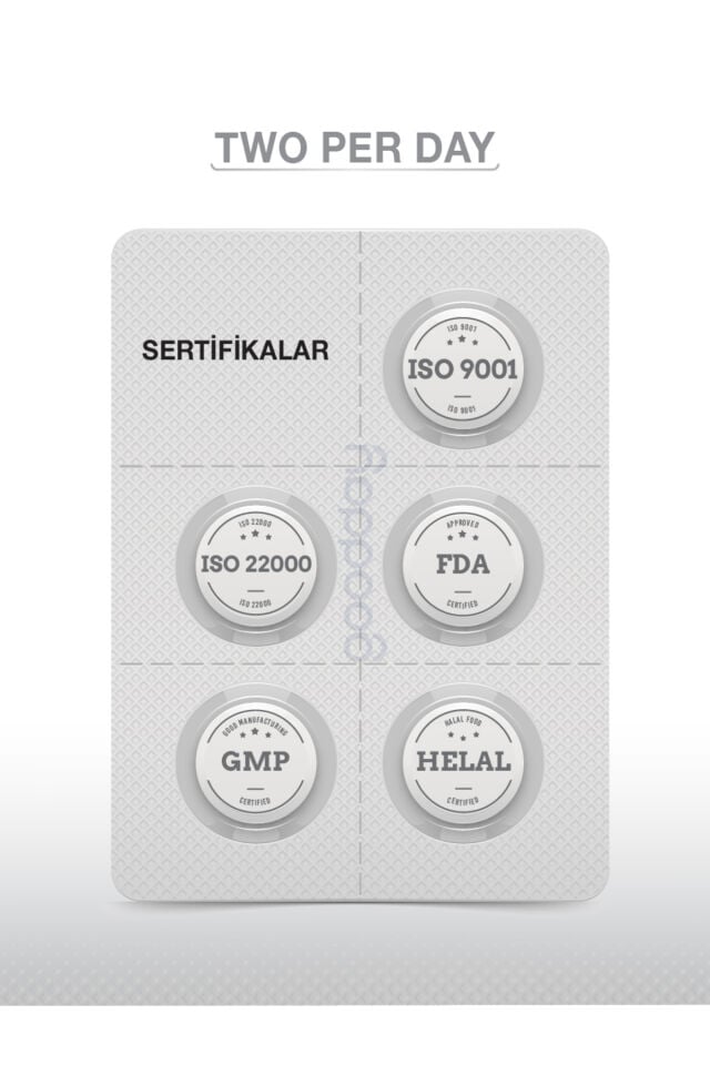2pd Two Per Day Multi Vitamin 60 Kapsül 29 Etken Madde
