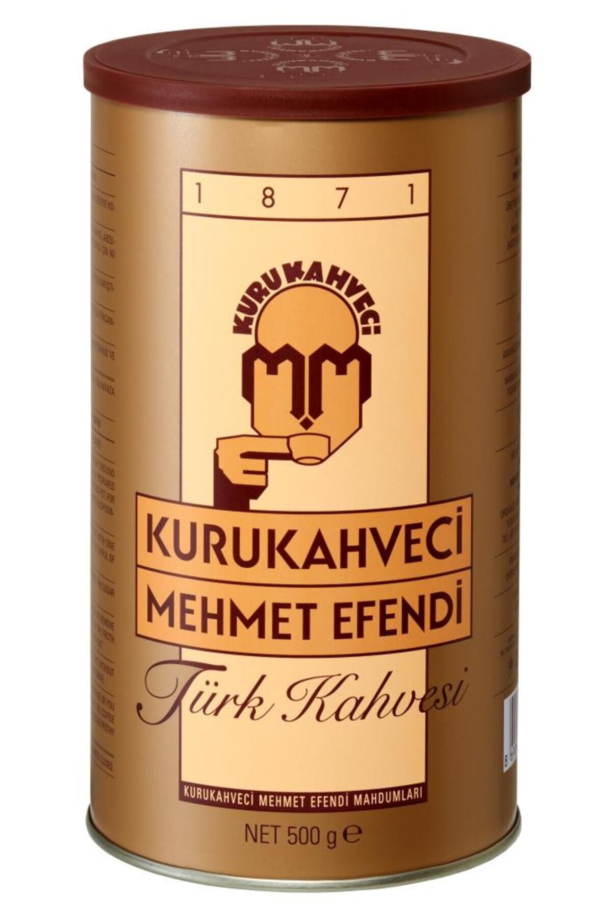 Kahve 500 Gr Teneke Kutu