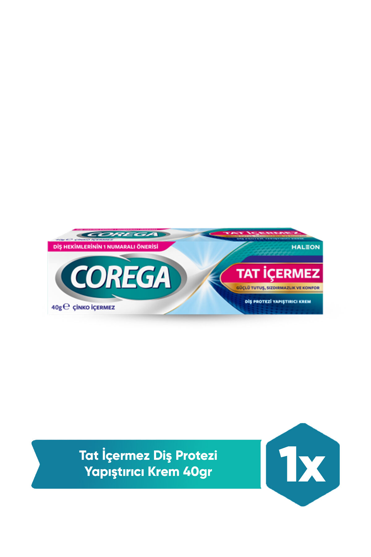 Tat İçermez Protez Yapıştırıcı Krem 40gr
