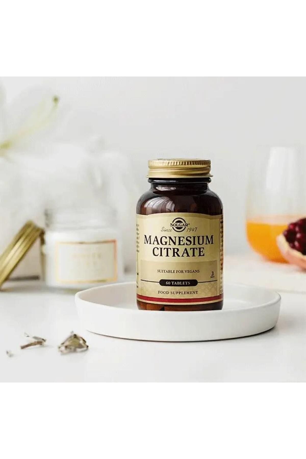 Magnesium Citrate 200 Mg 60 Tablet 2 Adet