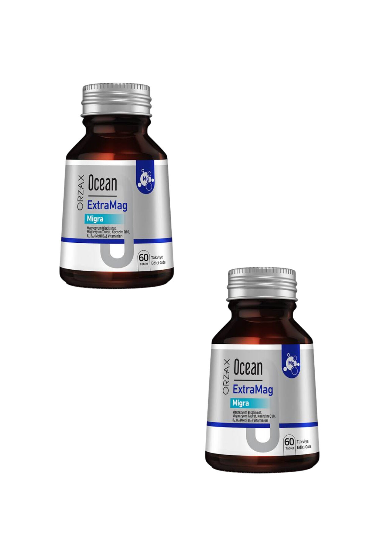 OCEAN EXTRAMAG MİGRA 60 TABLET 2 Lİ PAKET