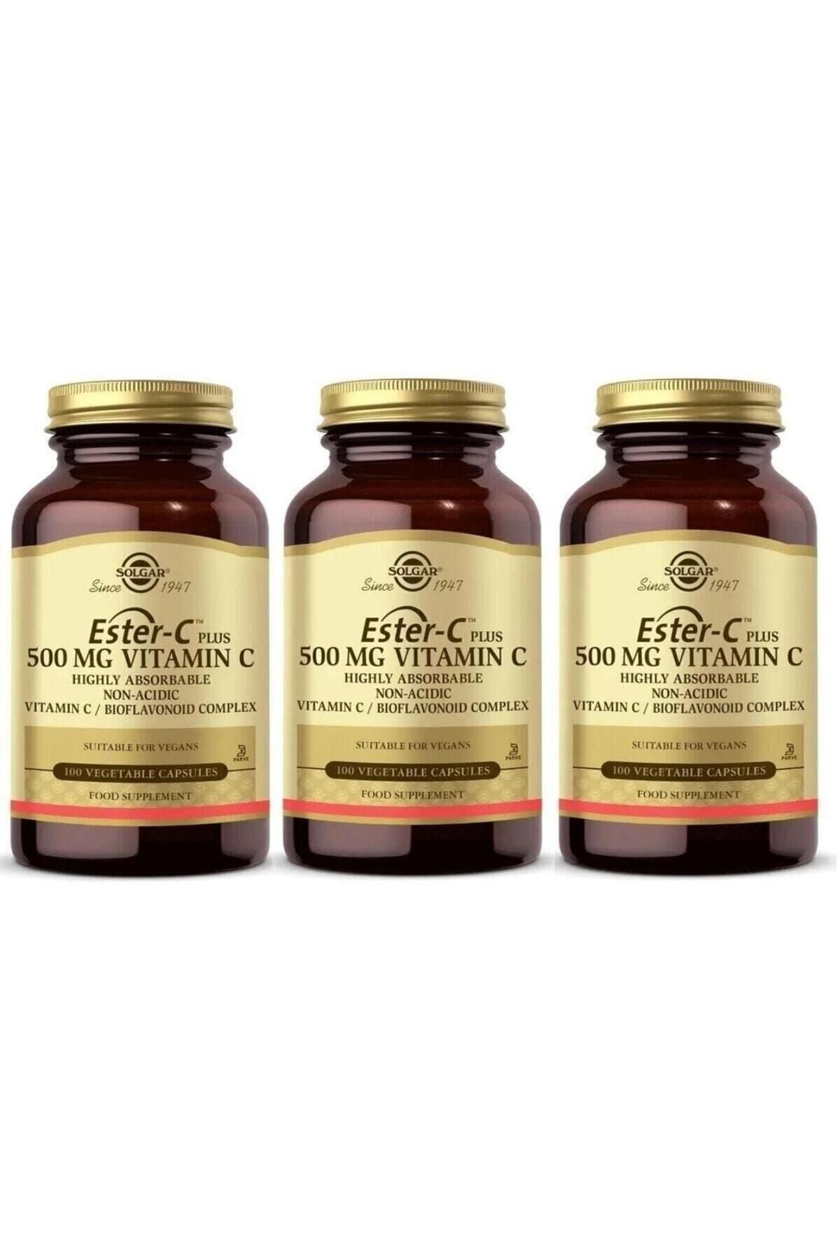 Ester-c Plus 500 Mg 100 Kapsül 3 Adet