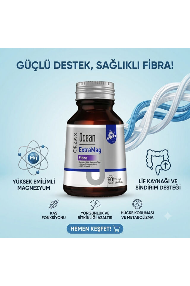 Ocean Extramag Fibra 60 Tablet 2 Li Paket