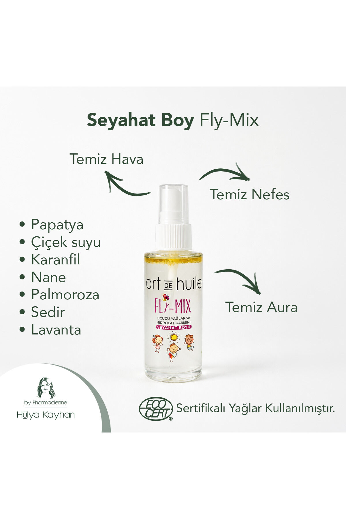 ART DE HUILE FLY MIX 50 ML SEYAHAT BOYU