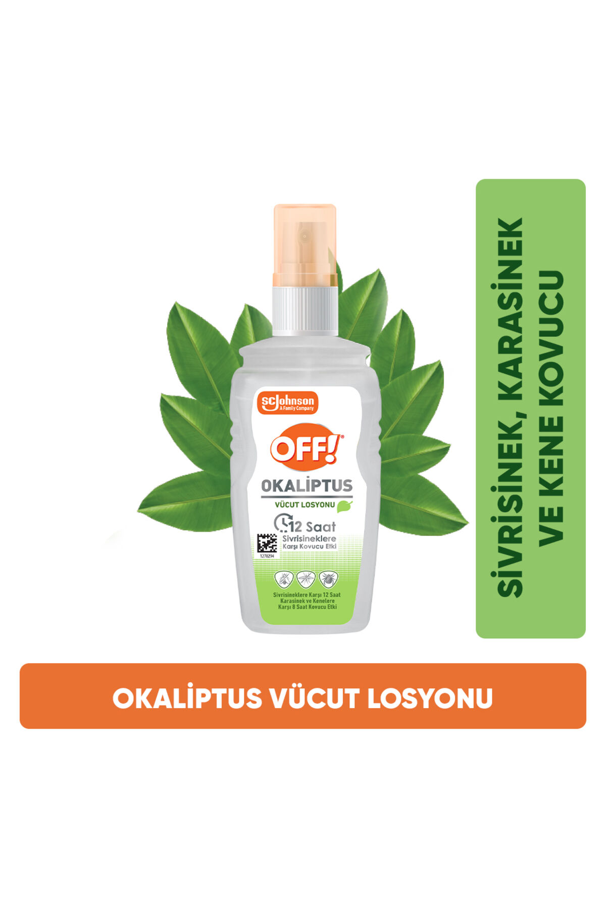 OFF SINEKKOVAR OKALIPTUS VUCUT LOSYONU 100 ML