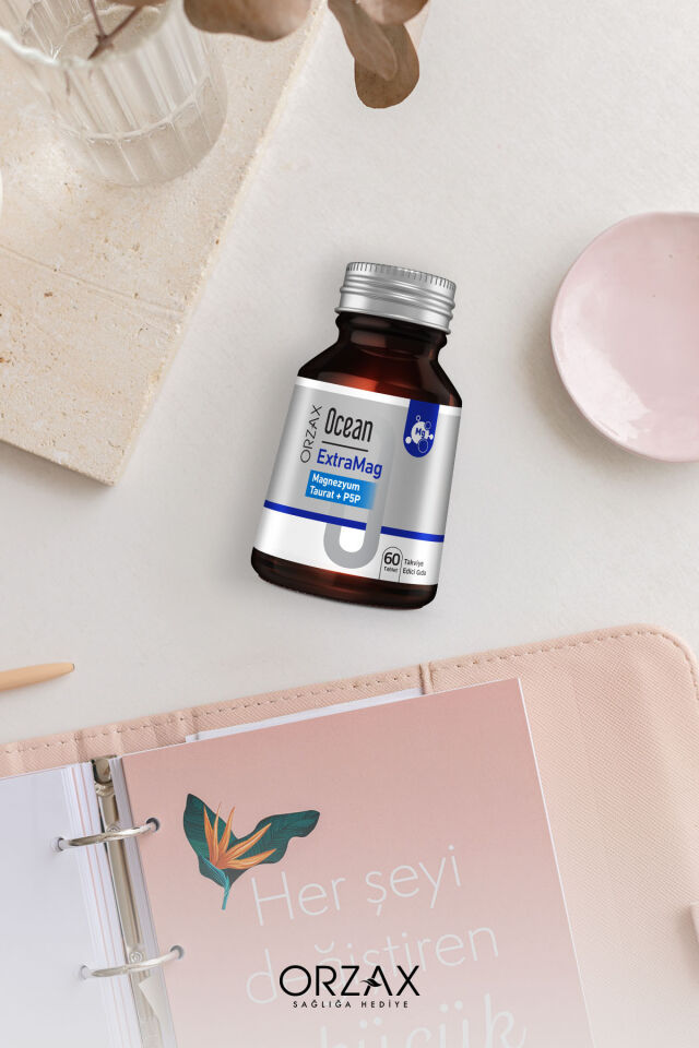 OCEAN EXTRAMAG MAGNEZYUM TAURAT   P5P 60 TABLET