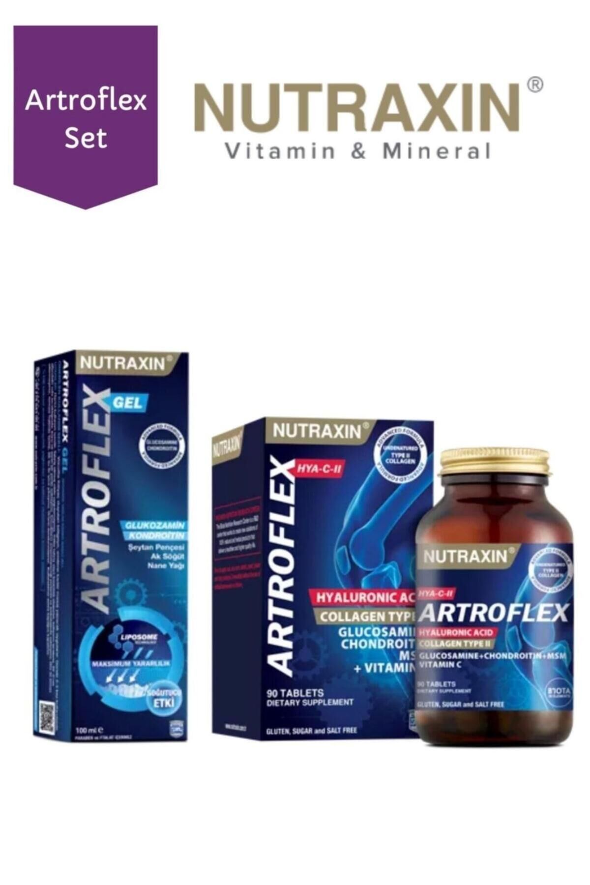 Artroflex Hya-C-II 90 Tablet + Extra Gel 100 ml Hediyeli