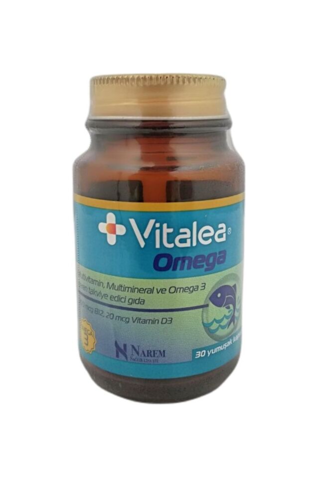A Omega 3, Multivitamin, Multimineral 30 Tablet