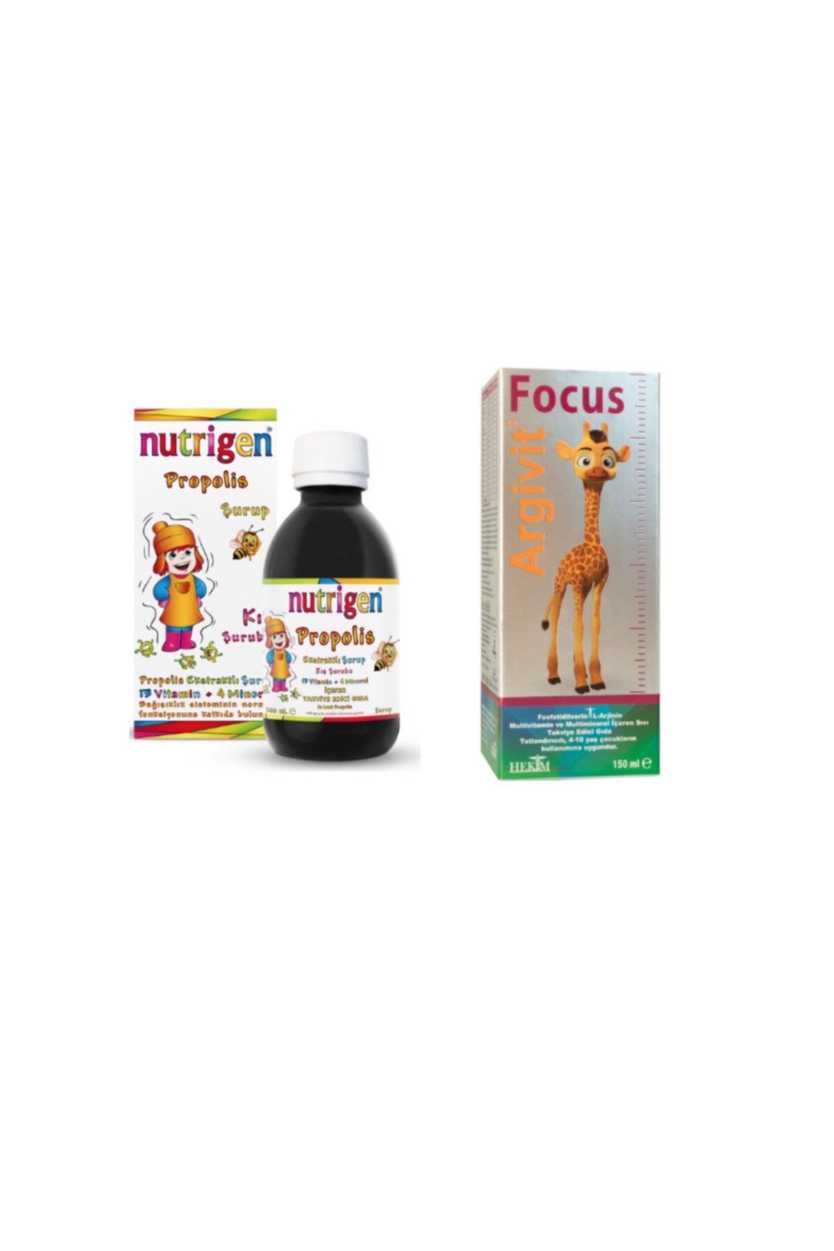 Propolis Şurup 200 ml +argivit Focus Şurup 150 ml