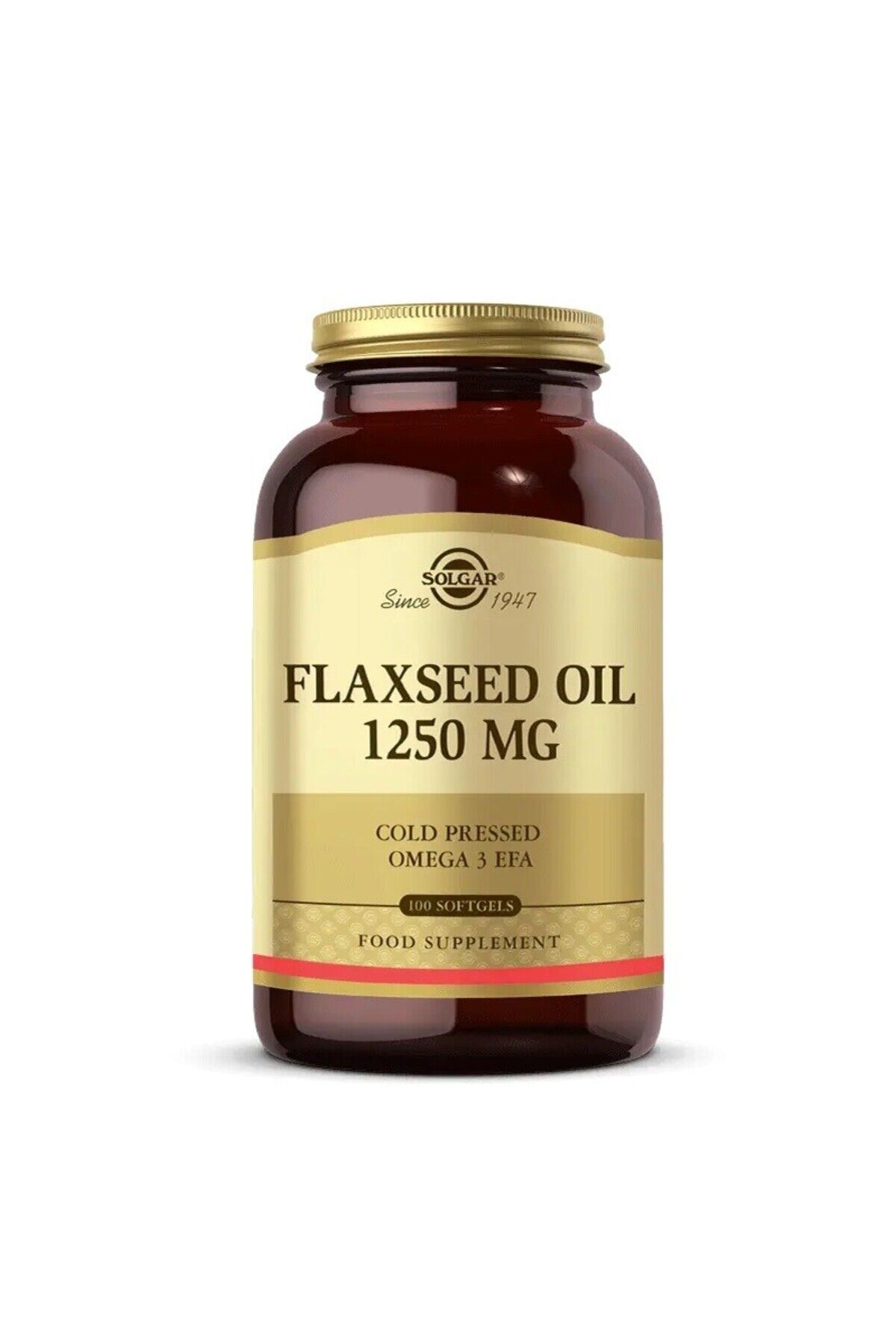 Flaxseed Oil 1250 mg 100 Softjel
