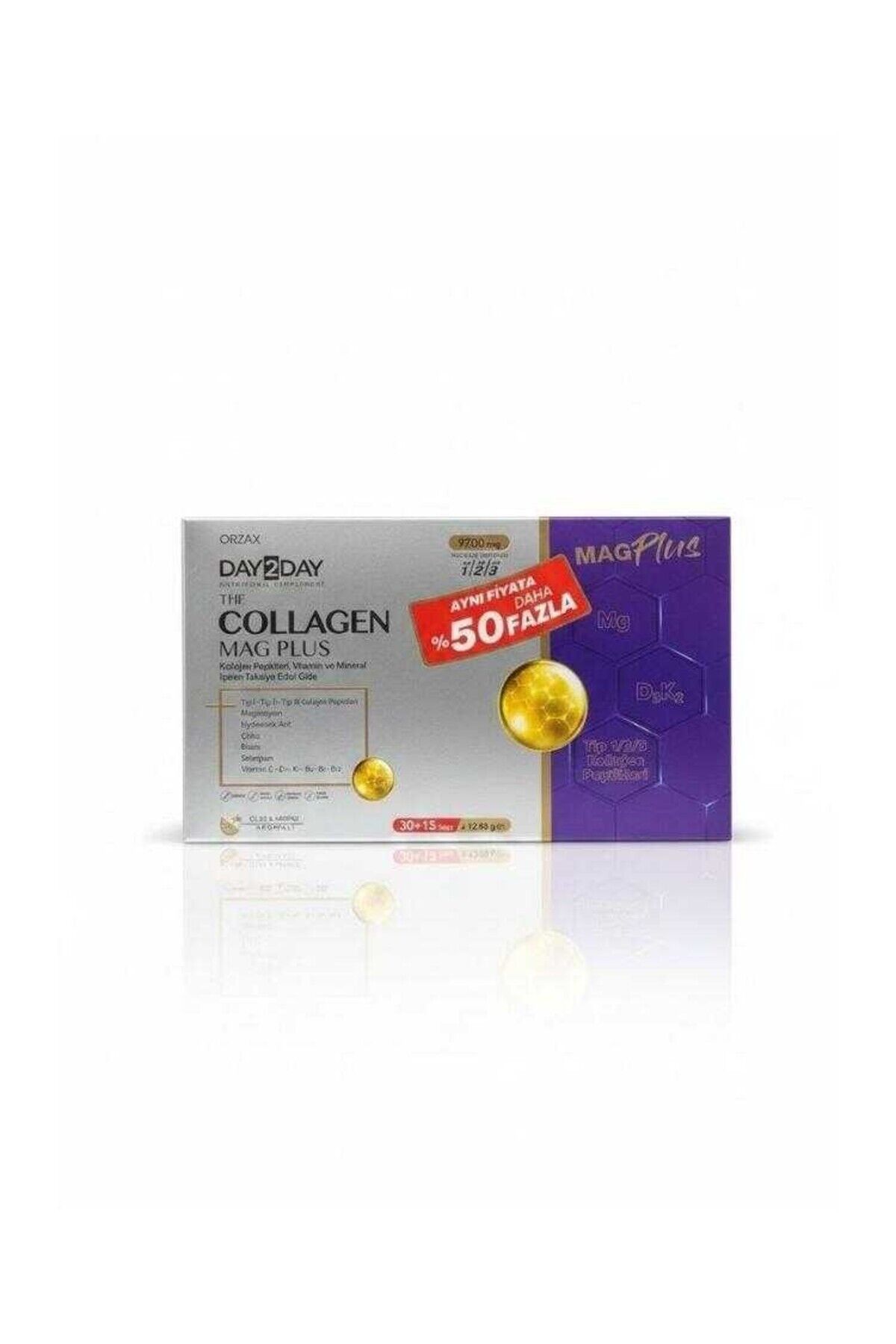 Collagen Mag Plus 30+15 Saşe