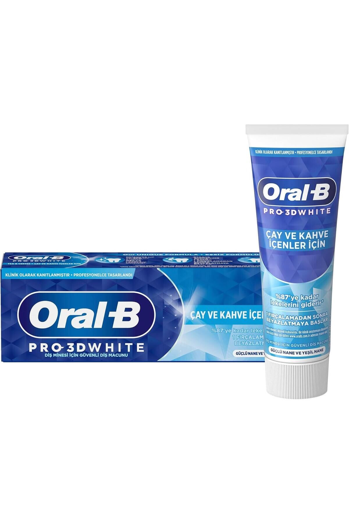 ORAL-B PRO-3D WHİTE ÇAY VE KAHVE İÇENLER İÇİN DİŞ MACUNU 75 ML