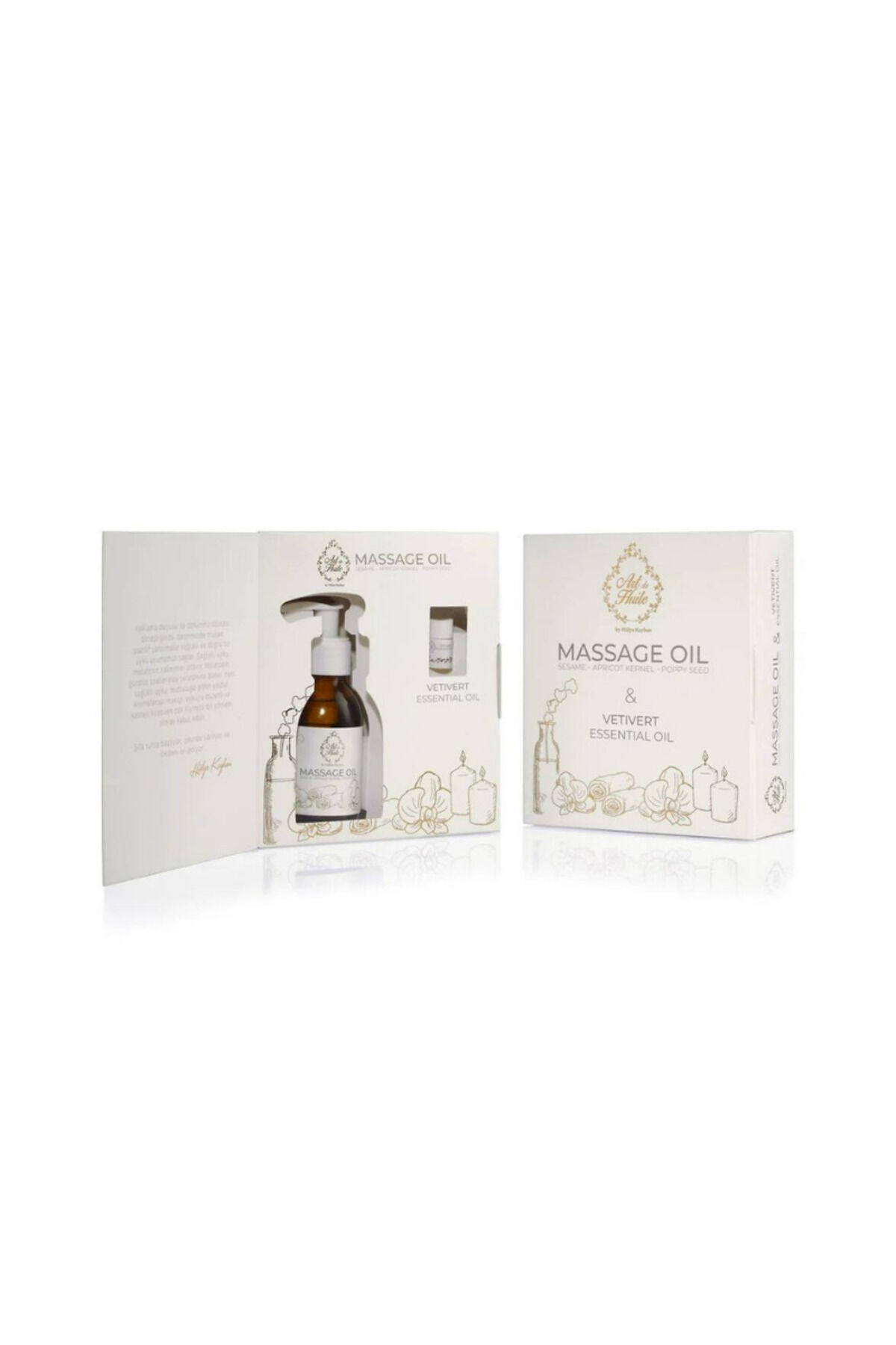 Vetivert Massage Oil - Masaj Seti