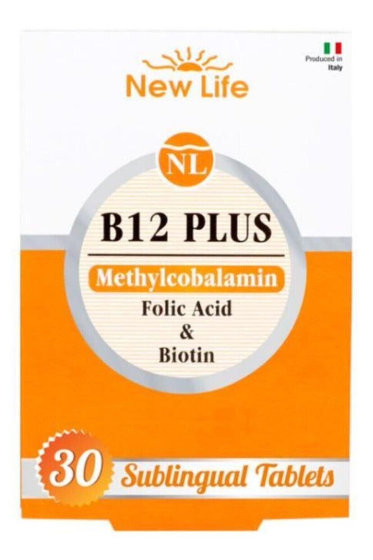 B12 PLUS METHYLCOBALAMIN DILALTI TABLET 30 TABLETLIK AMBALAJ