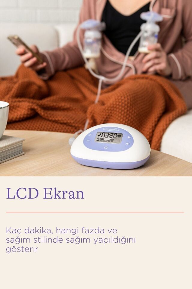 Çiftli Elektrikli Göğüs Pompası