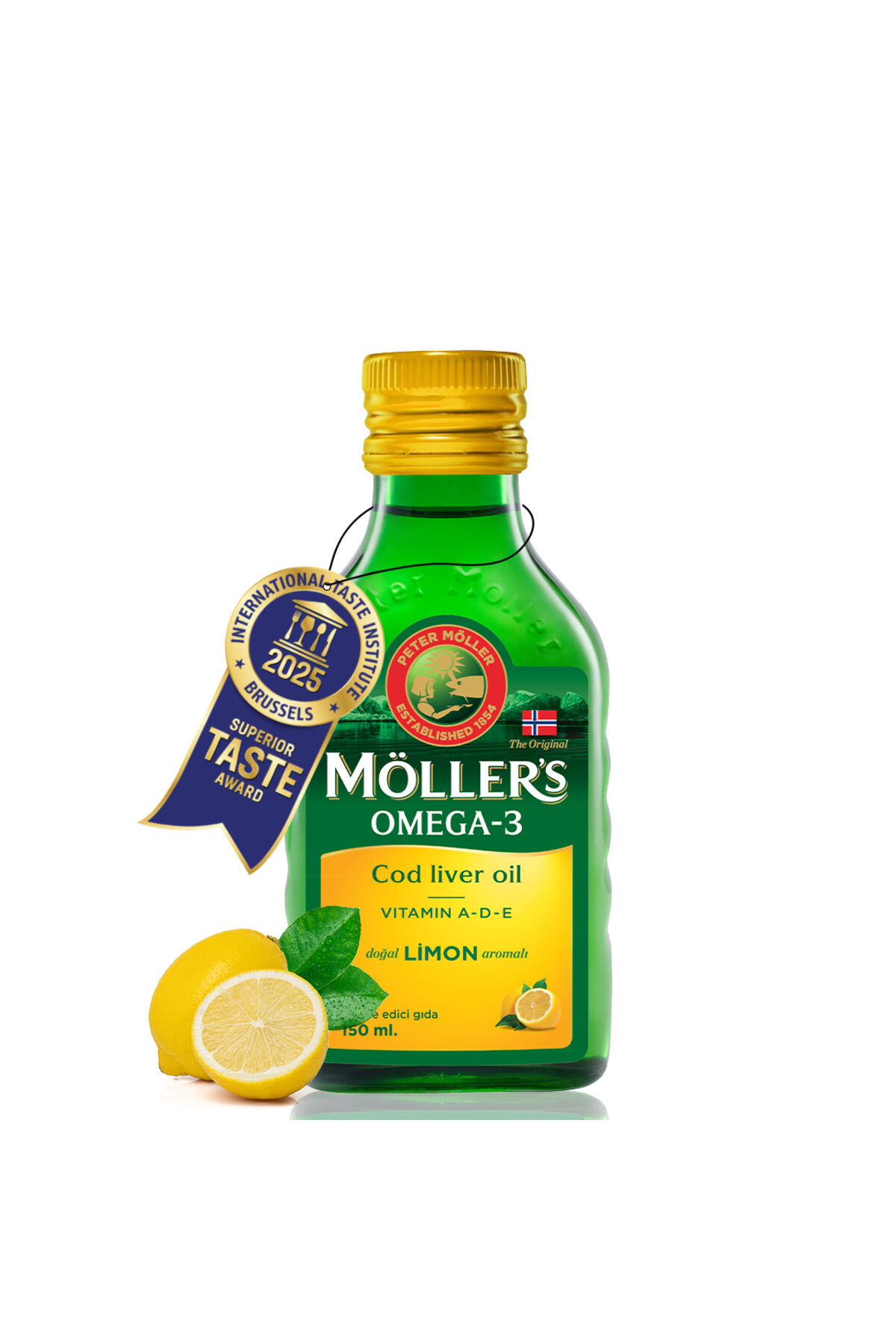 MOLLERS OMEGA 3 LIMON 150 ML