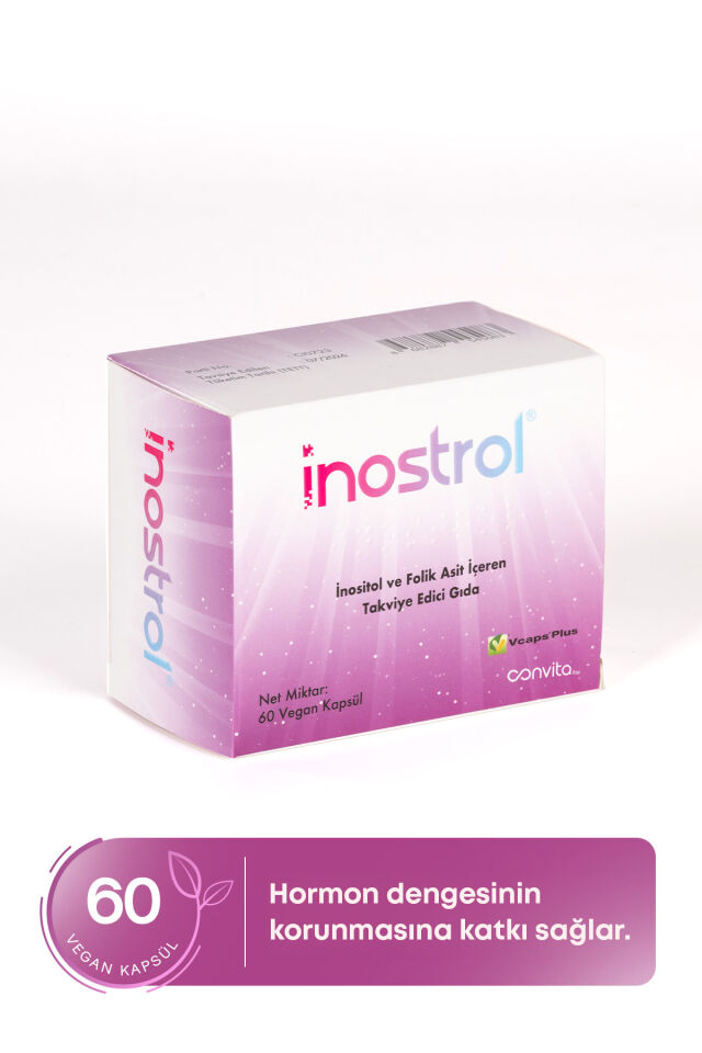 Miyo Inositol, Kiro Inositol(40:1) Folik Asit D Vitamini Içeren 60 Kapsül Pcos;insülin Direnci