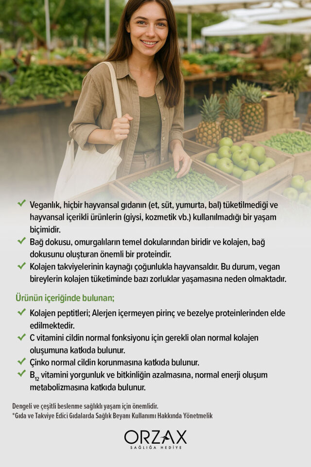The Collagen Green Up Booster 30 Saşe - Yeşil Elma Aromalı