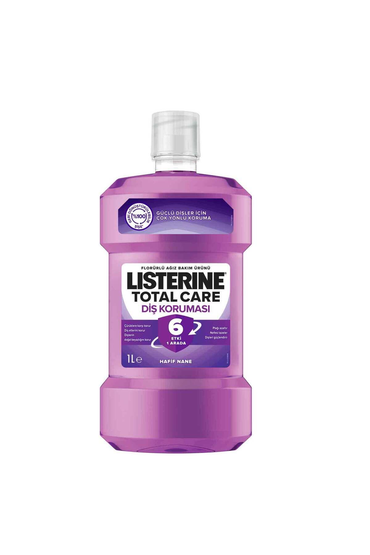 Lısterıne Total Care Ağız Bakım Suyu 1000Ml 3 ADET