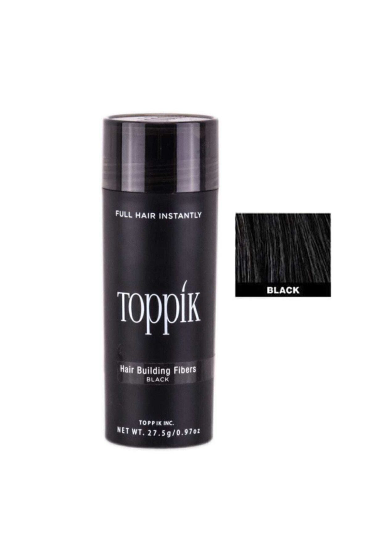 Saç Dolgunlaştırıcı Fiber Siyah 27.5 g - Hair Building Fibers 8680937004696