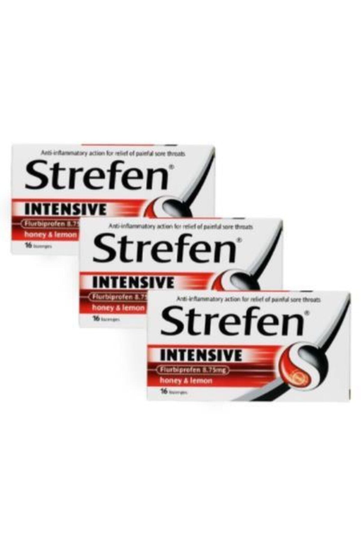 Strefen Intensive Honey & Lemon 16 Pastil | 3 Adet