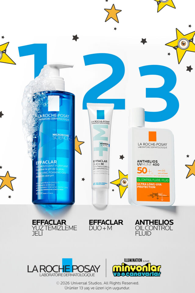 Yağlı ve Akneye Eğilim Gösteren Cilt Tipleri İçin Effaclar Yüz Temizleyici ve Arındırıcı Jel 400 ml