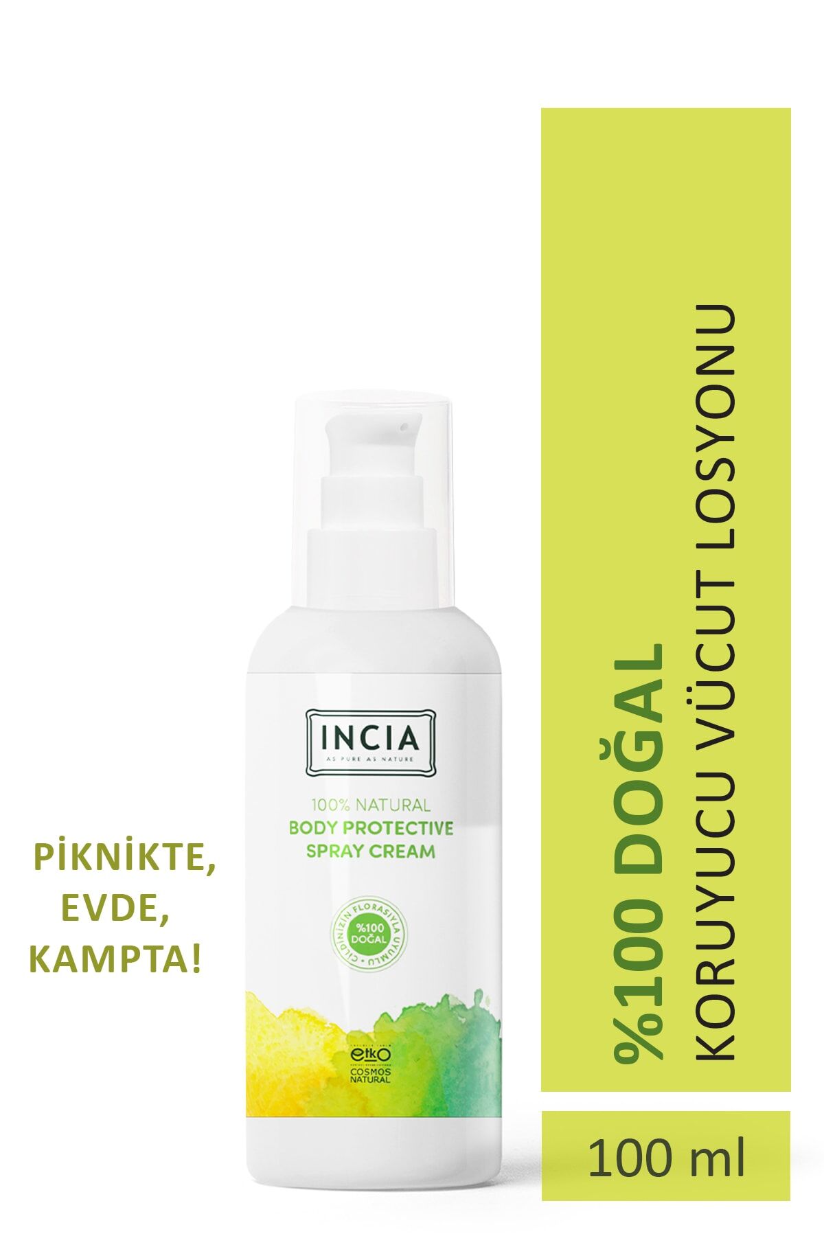 Doğal Koruyucu Vücut Losyonu 100 ml