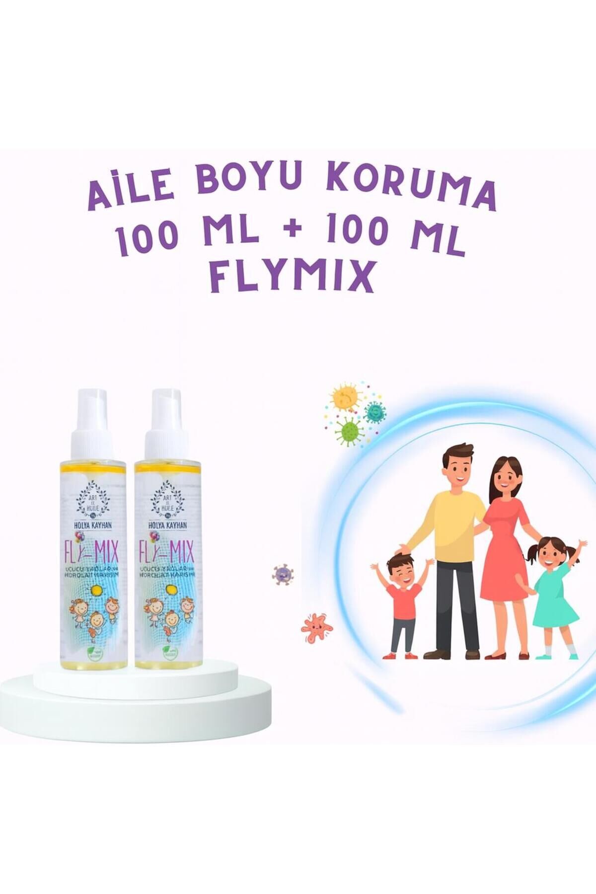 ART DE HUILE FLY-MIX 100 ML 2 ADET