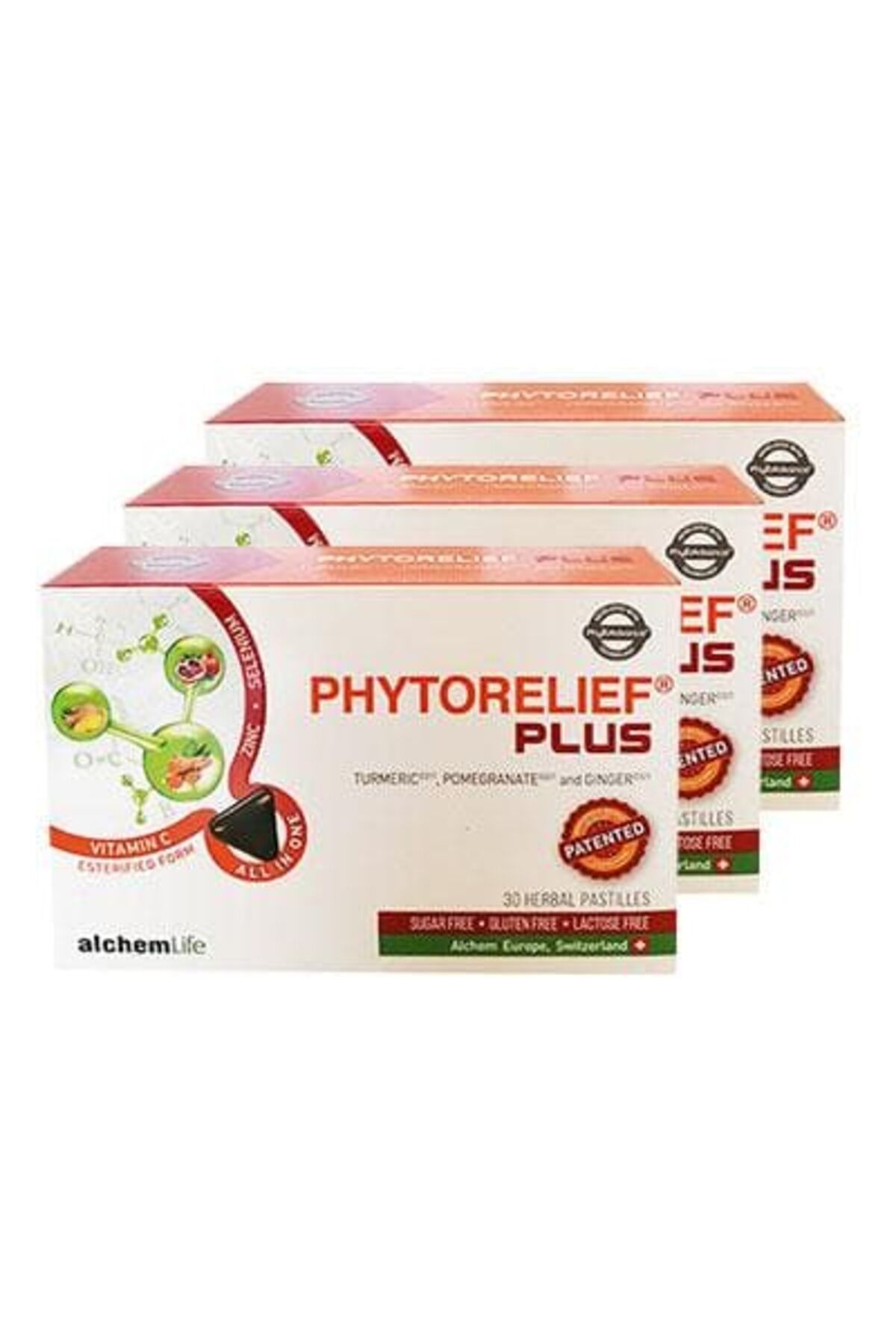 Alchem Phytorelief Plus 30 Pastil X 3 Adet
