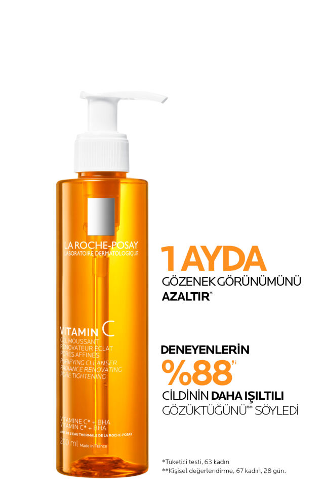 C Vitamini İçerikli Işıltı Veren Yüz Temizleme Jeli 200 ml