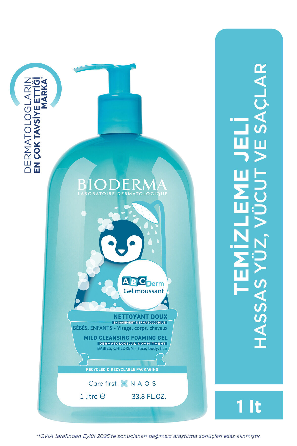 ABCDERM MOUSSANT 1 LİTRE