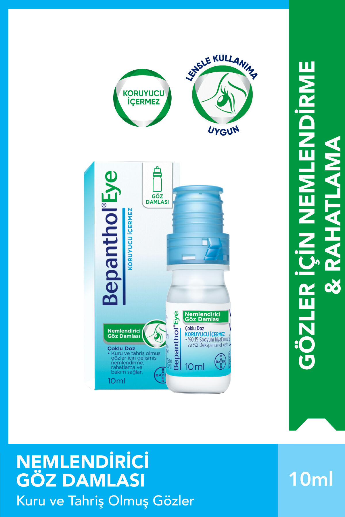 Eye Nemlendirici Göz Damlası Çoklu Doz 10ml