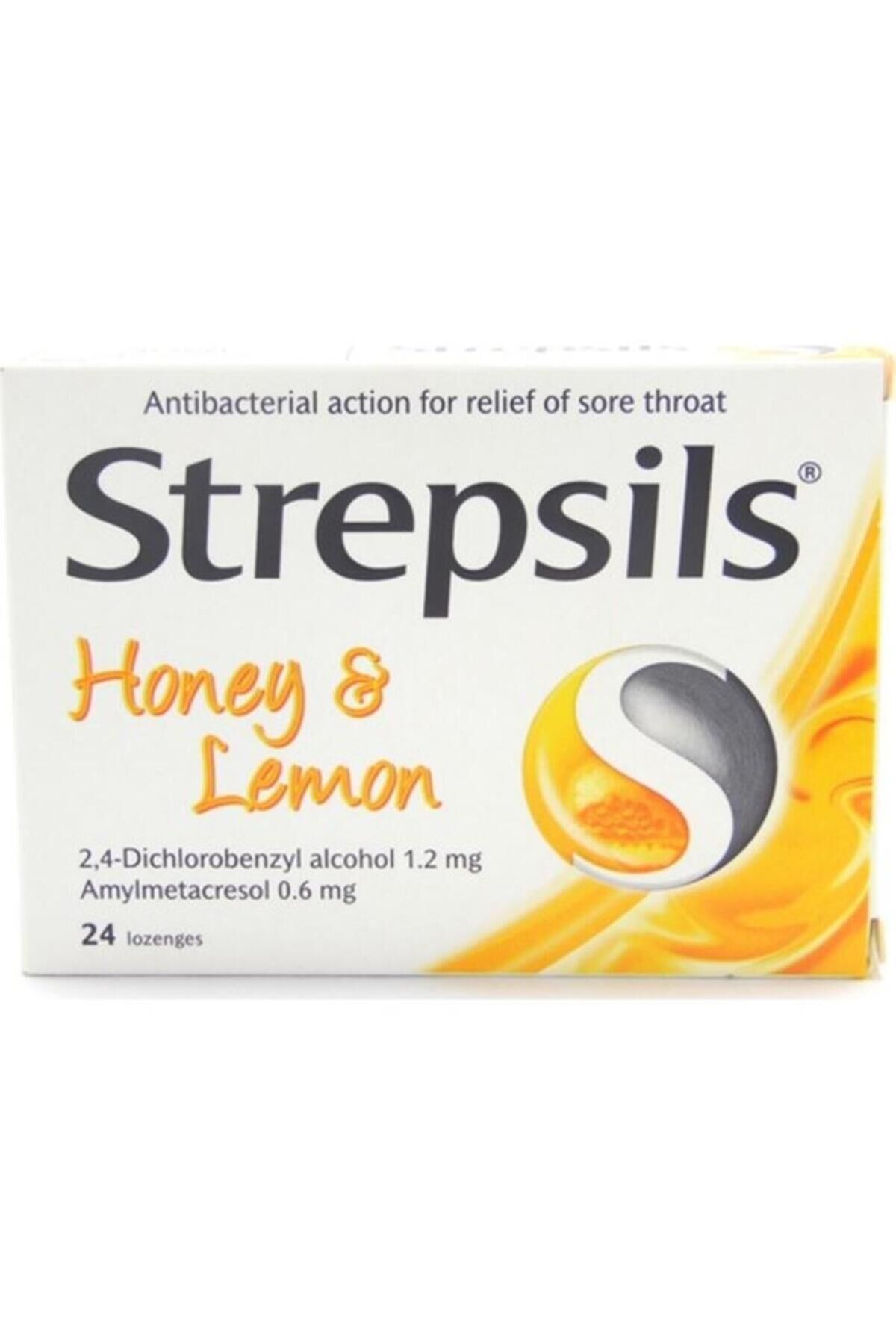 STREPSILS LIMON VE BALLI PASTIL 24 PASTILLIK BLISTER AMBALAJ