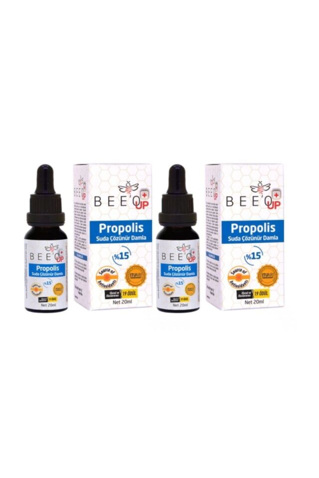 Up Propolis Suda Çözünür Damla 20 Ml 2 Adet