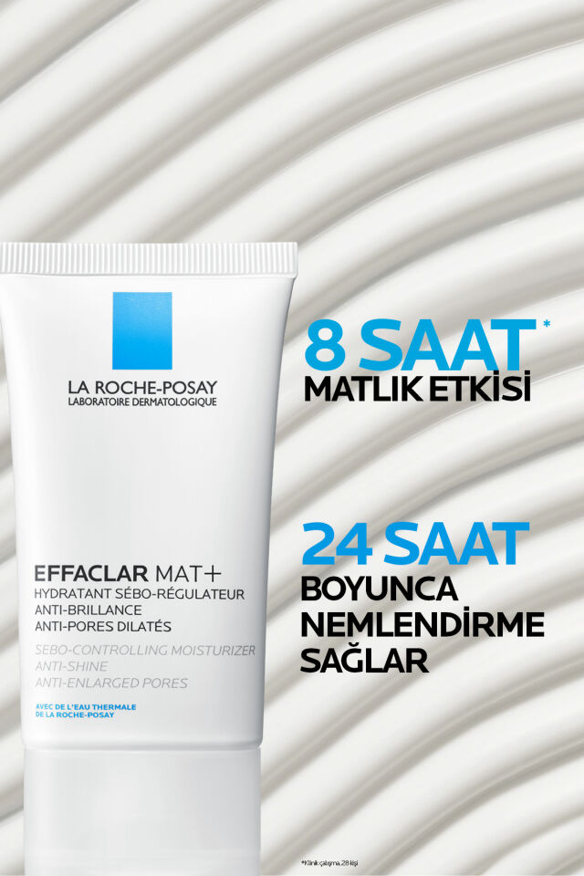 Effaclar Mat Yağlı ve Geniş Gözenekli Ciltler İçin Parlama Karşıtı Nemlendirici Yüz Kremi 40 ml