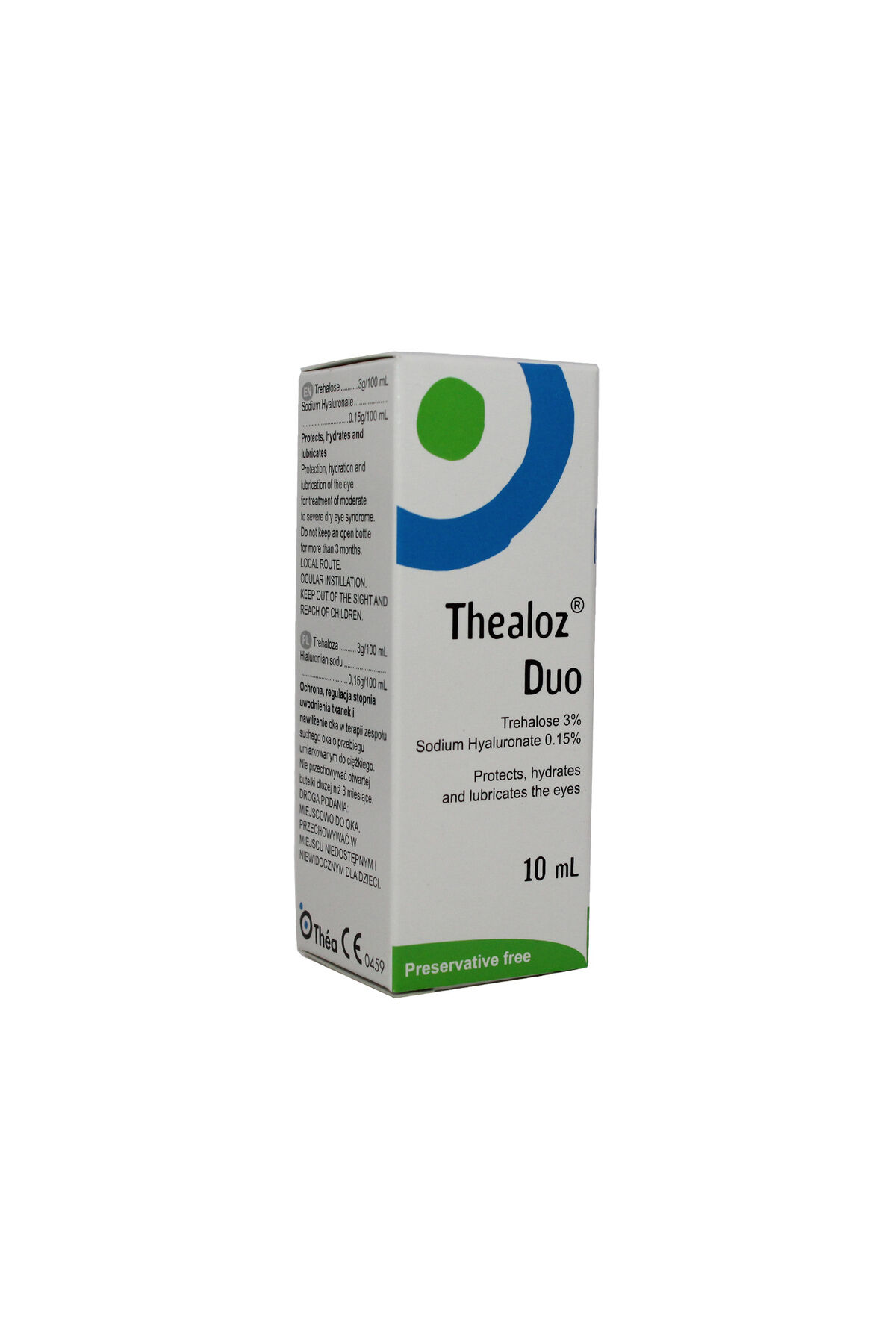 THEALOZ DUO GOZ DAMLASI 10 ML LIK SISE