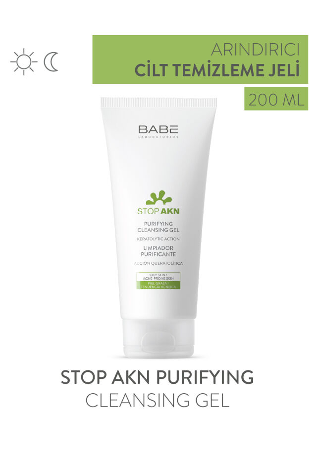 Babe Stop Akn Arındırıcı Yüz Temizleme Jeli 200 ml