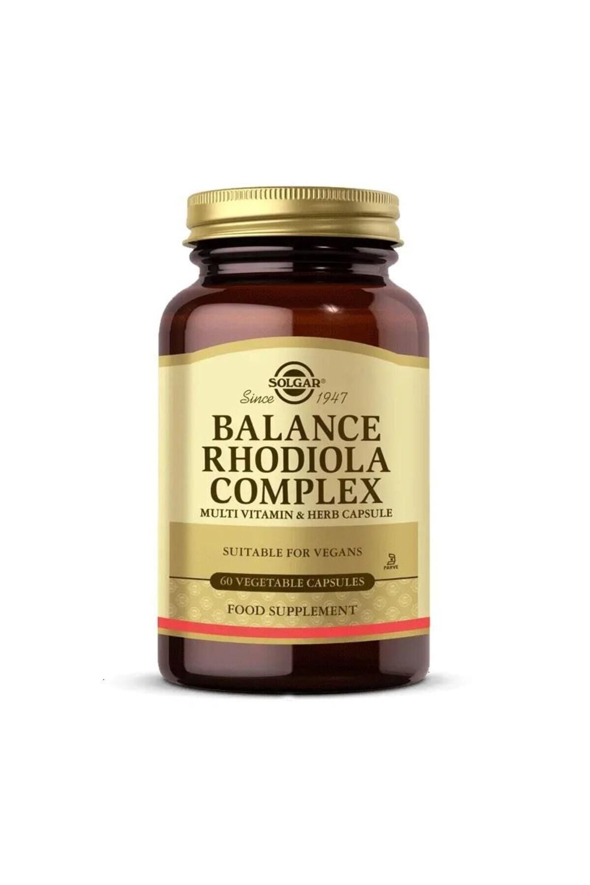 Balance Rhodiola Complex 100 Vegi Kapsül