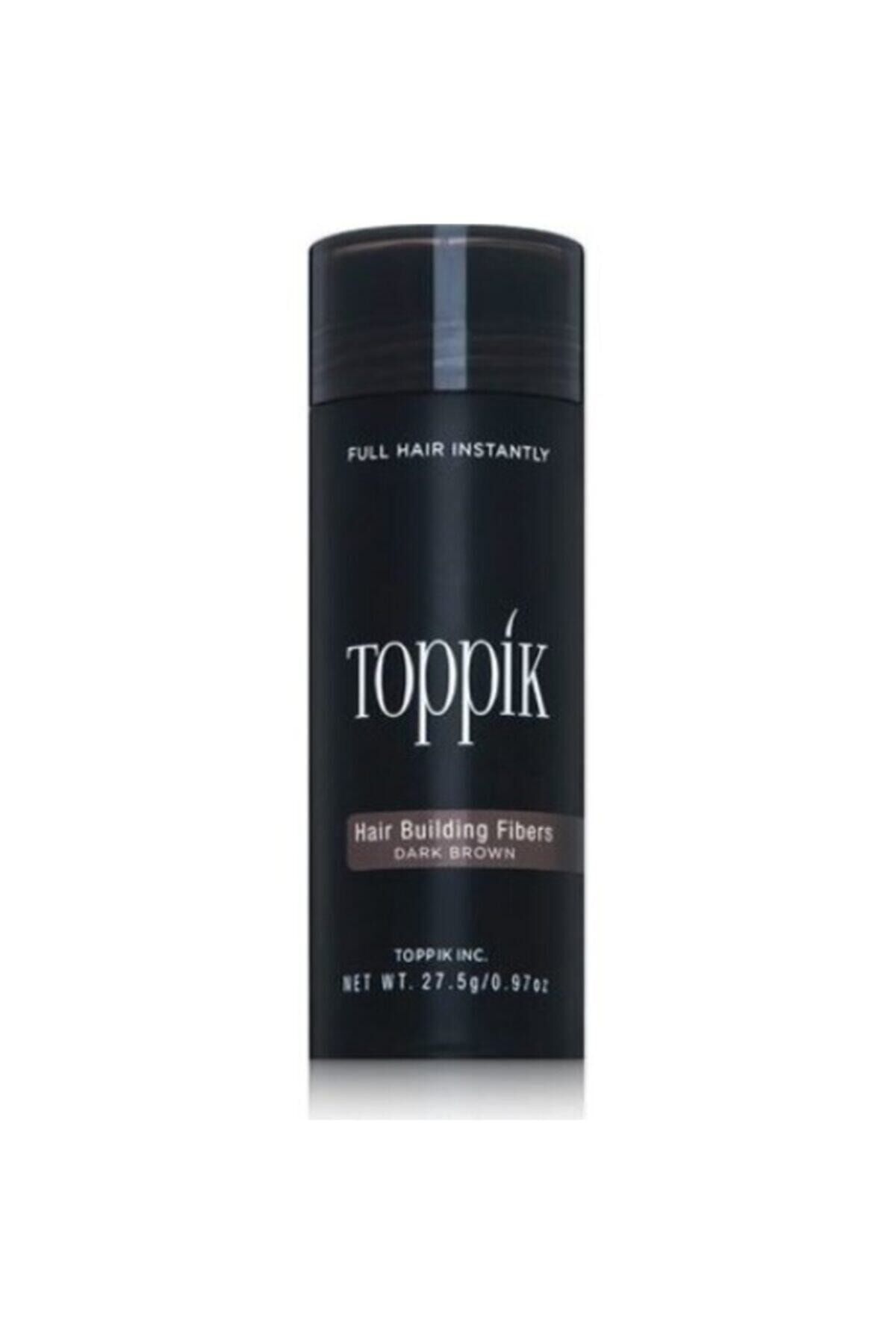 Toppik - 27,5 Gr Koyu Kahve Saç Dolgunlaştırıcı Toppik