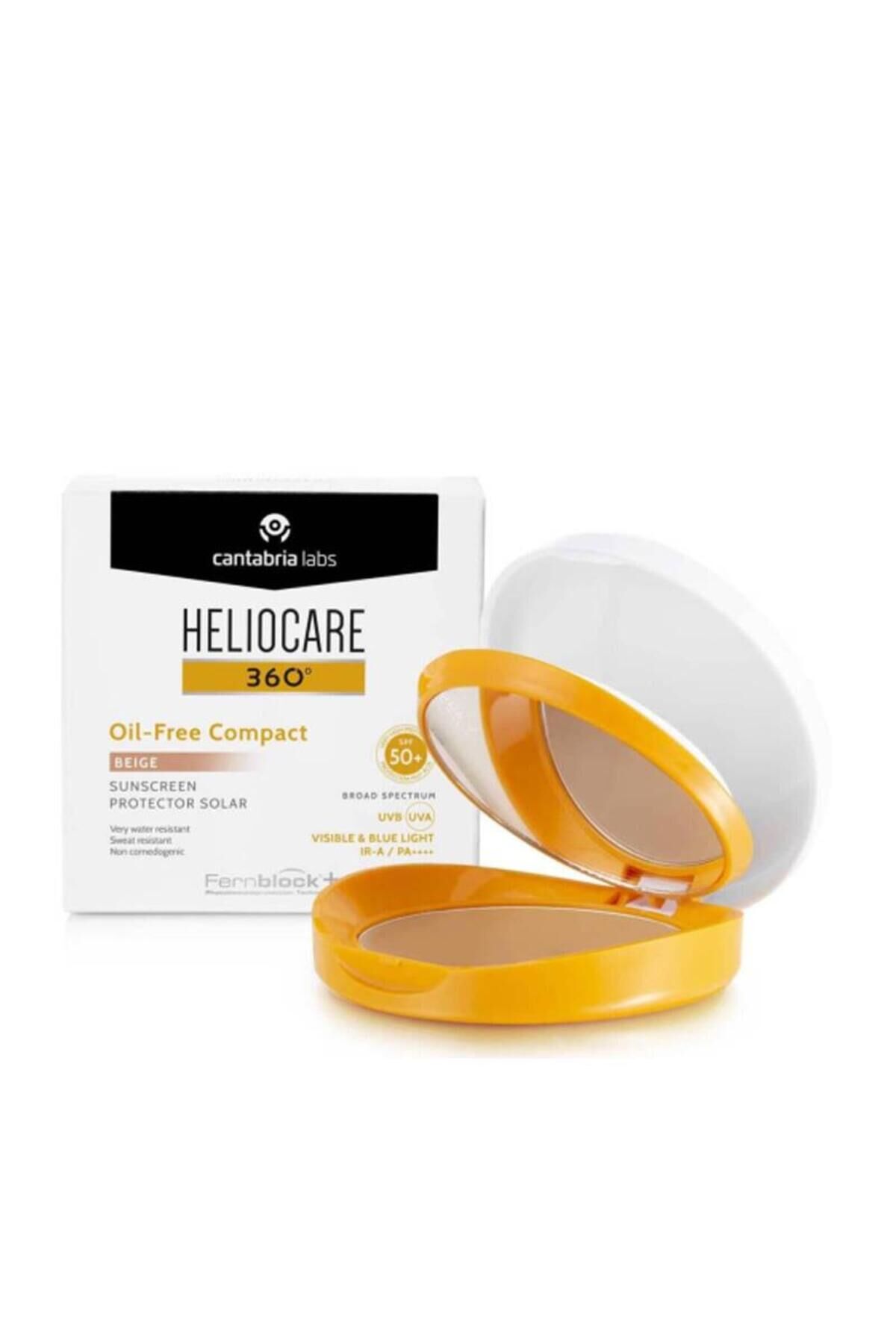 360º Spf 50 Oil-Free Compact Color Beige