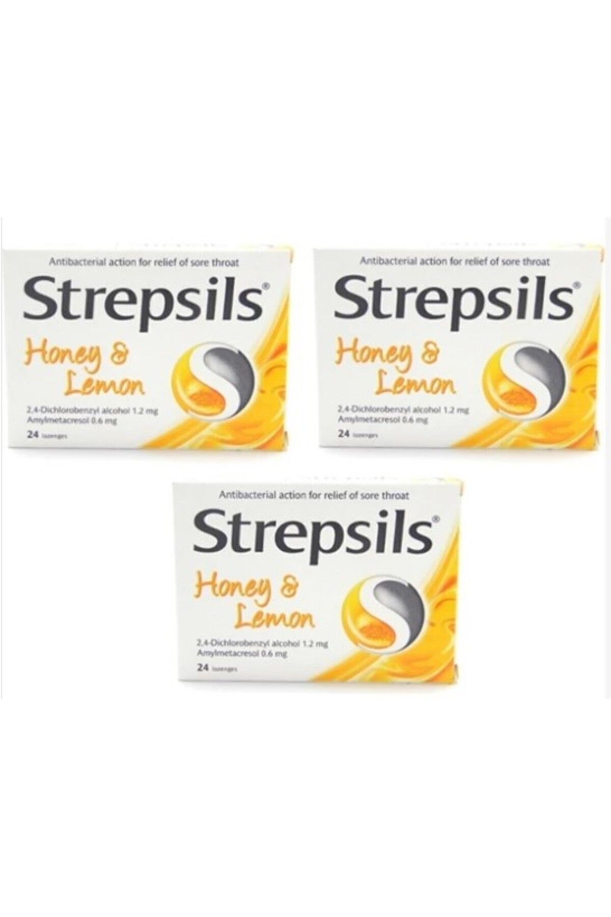 Strepsils Bal Limon 3'Lü Paket
