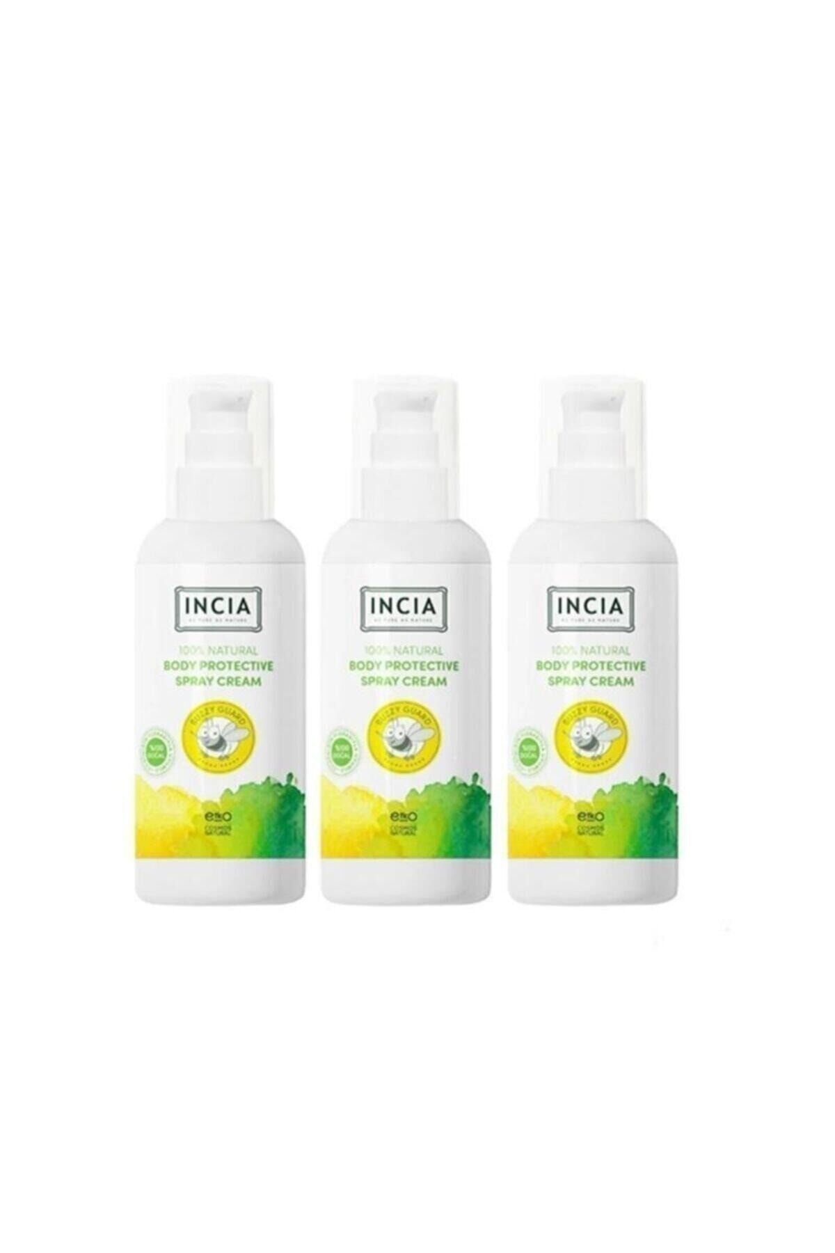 Sinek Kovucu Doğal Koruyucu Vücut Losyonu 100 ml 3'lü Set