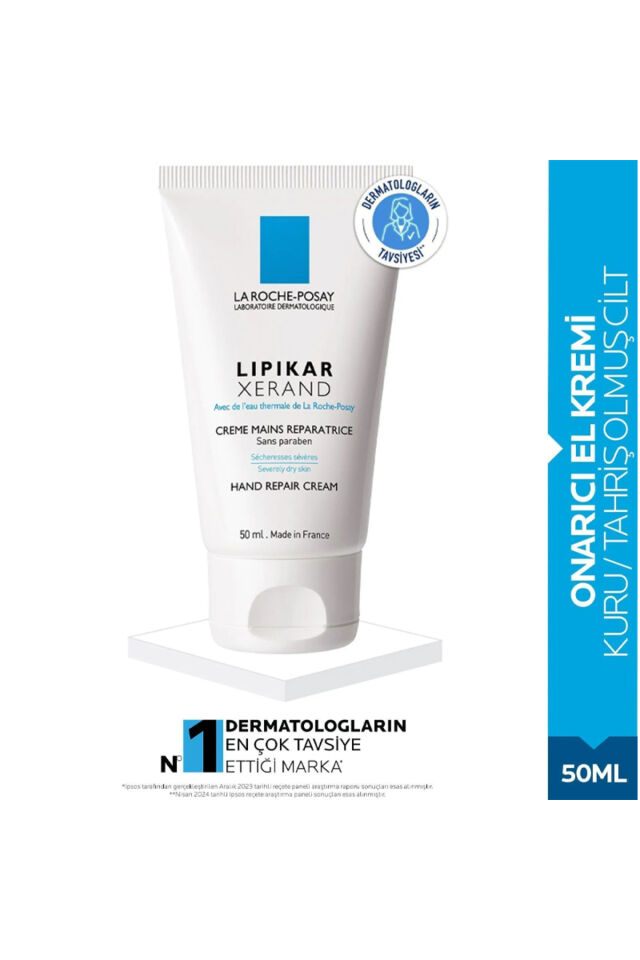 Lipikar Onarıcı El Kremi 50 ml- Kuru/Tahriş Olmuş Ciltler İçin
