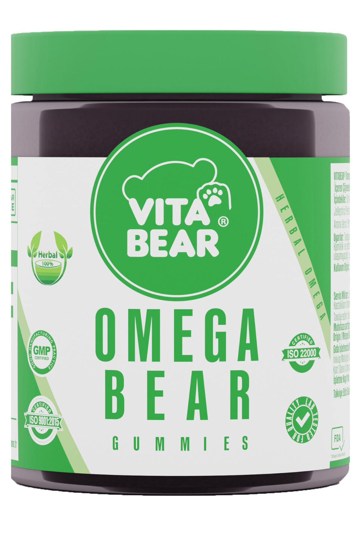 VITA BEAR OMEGA BEAR 60 GUMMY