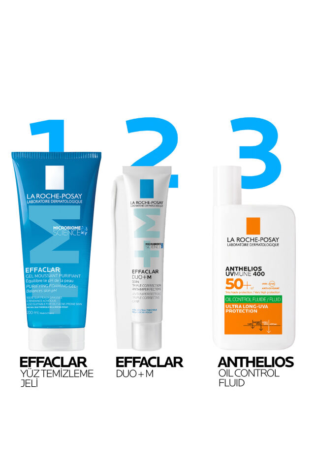 Effaclar Yağlı ve Akneye Eğilim Gösteren Ciltler İçin Yüz Temizleme Jeli 200 ml