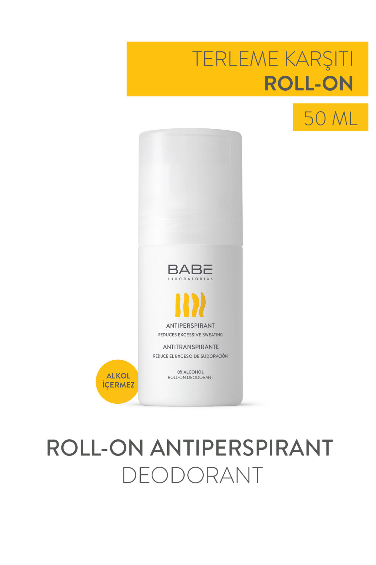 Roll-On Antiperspirant Deodorant 50ml - Terleme Karşıtı Roll-On