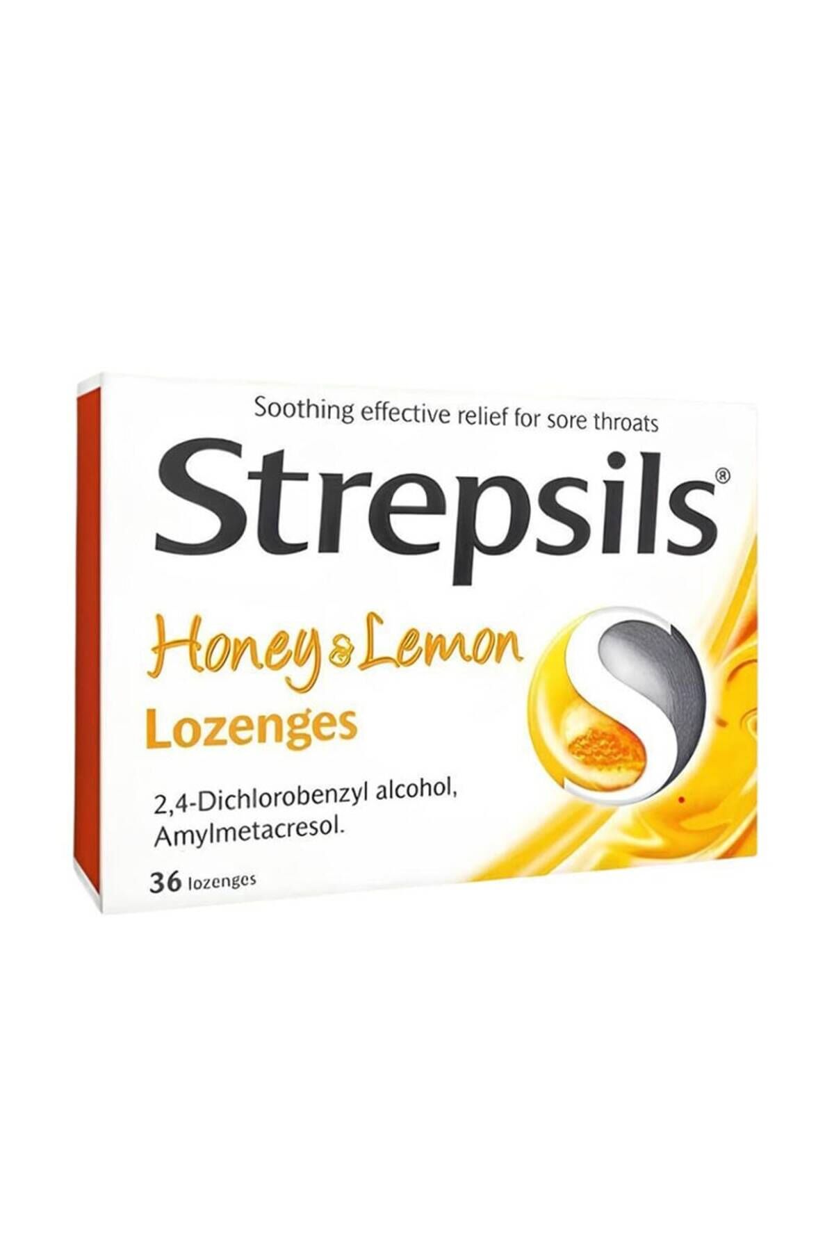 Strepsils Limon & Bal Aromalı Pastil 24 Tablet