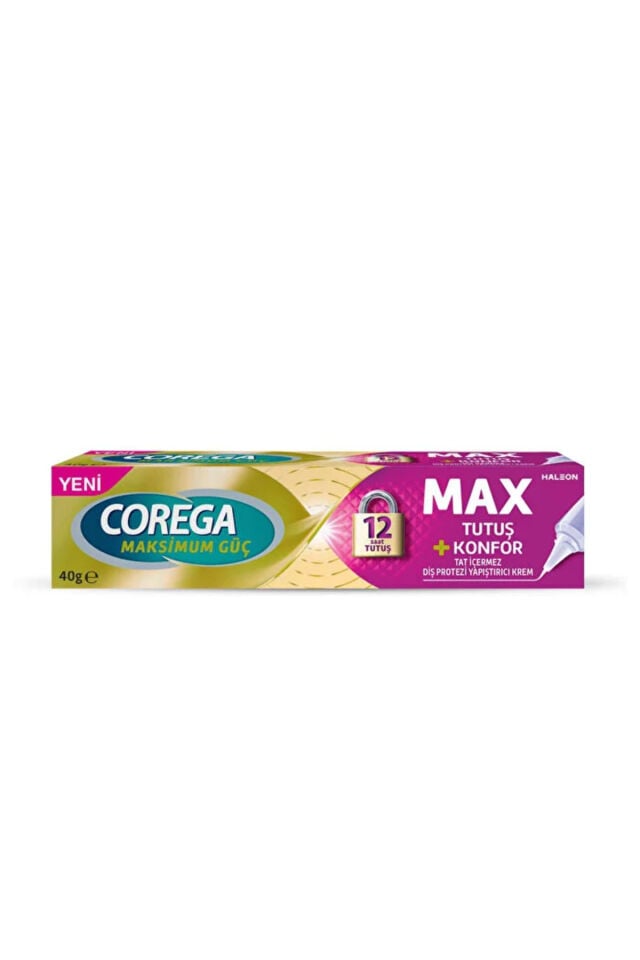 COREGA KREM MAX TUTUS   KONFOR YAPISTIRICI 40 GR DIS PROTEZ