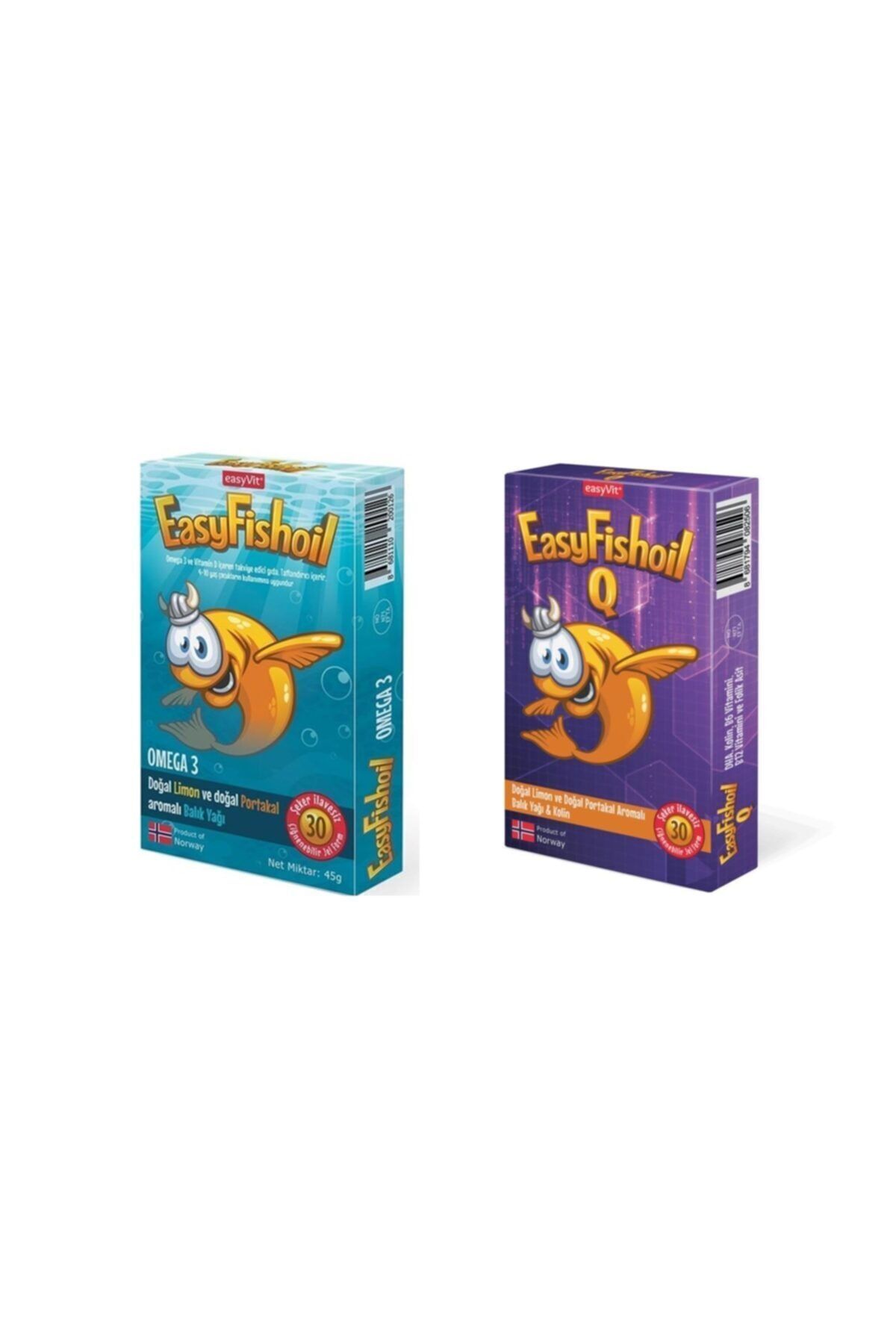 Easyfishoil Omega 3 Çiğnenebilir 30 Jel Tablet Easyfishoil Q 30 Çiğneme Tableti