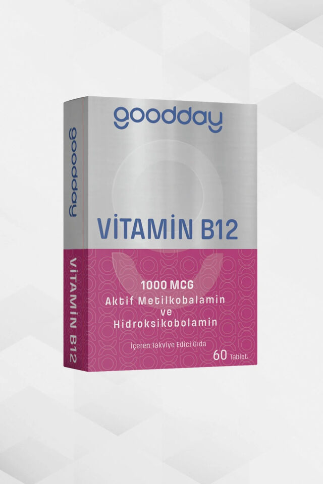Vitamin B12 1000 mcg 60 Tablet